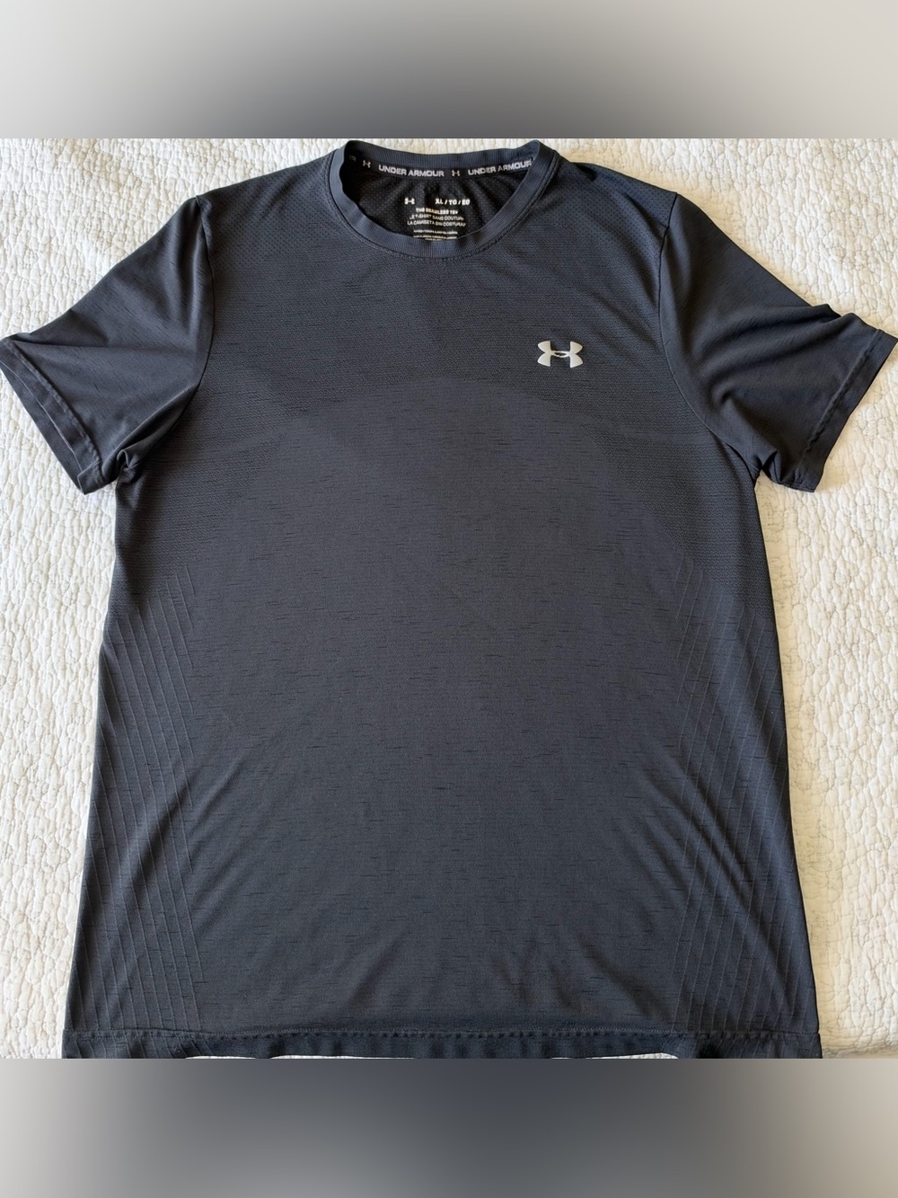 Under Armour The Seamless Tee Short Sleeve Athletic Tee XL Like New